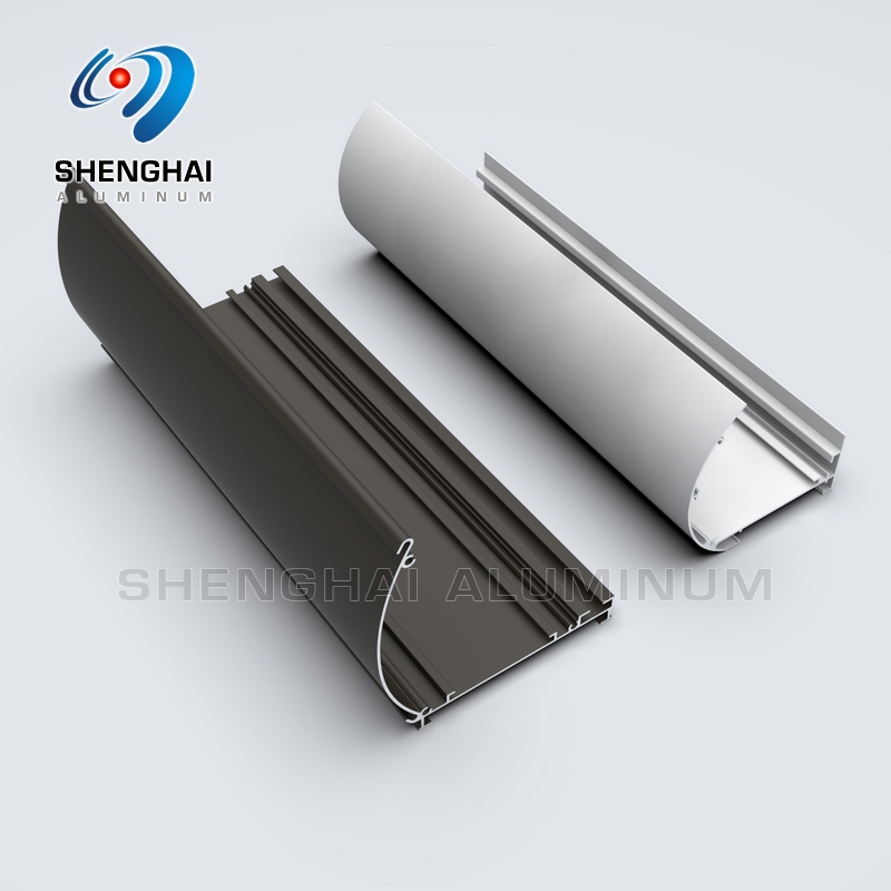 Extruded Aluminium Curtain Track Rail Rod